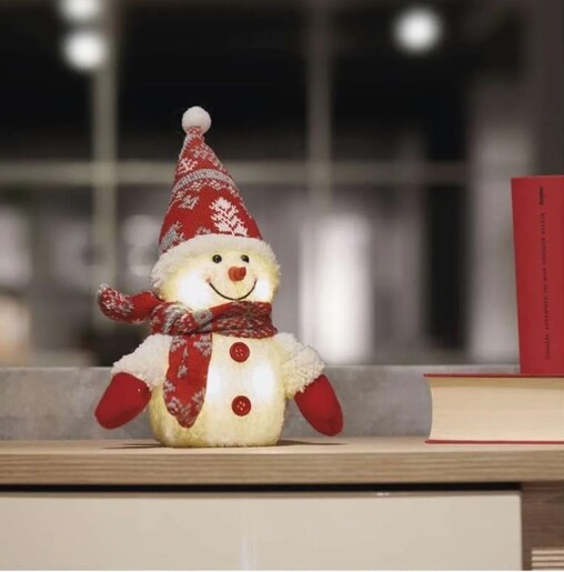 EMOS LED sneško na baterije 25cm