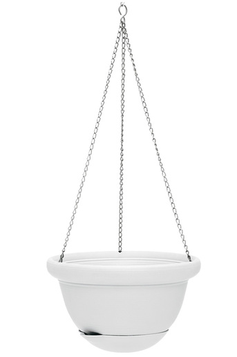 Viseća saksija Di Martino Vittoria, 7 lit, bela