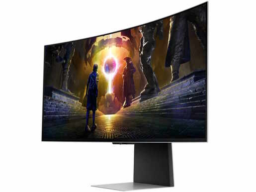 Monitor SAMSUNG 34 Odyssey G8 LS34DG850SUXDU, OLED, UWQHD, 175Hz, 0.03ms GtG, HDMI, DP, USB, zakrivljen, gaming