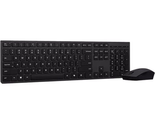 Tastatura Lenovo Professional Wireless Rechargeable Keyboard and Mouse Combo AI - US English