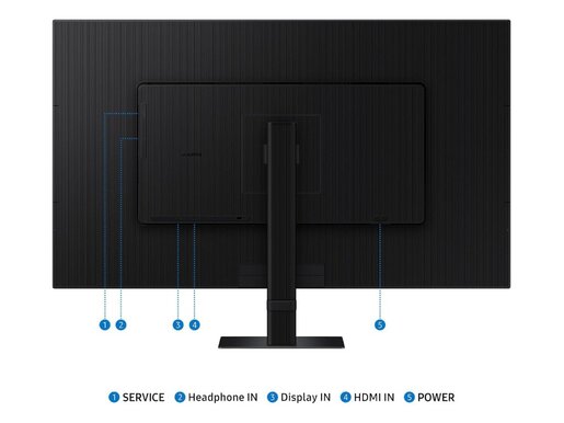 Monitor SAMSUNG 32 LS32D700EAUXEN, VA, UHD, 60Hz, 5ms GtG, HDMI, DP, VESA