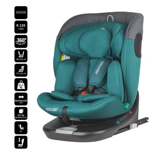 Coccolle Atira - Auto-Sedište iSize 40-150 cm - Plavo