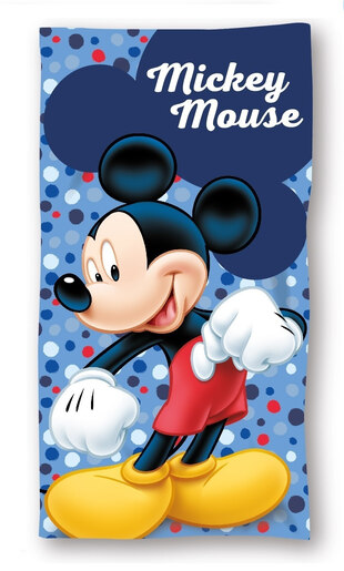 Baloo Dečiji Pamučni Peškir za plažu 70x140 cm Mickey Mouse Model 1