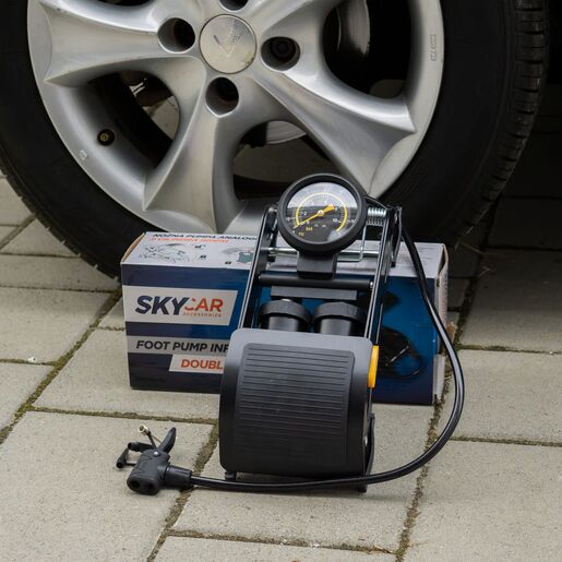 Skycar analogna nožna pumpa 45mm 160PSI
