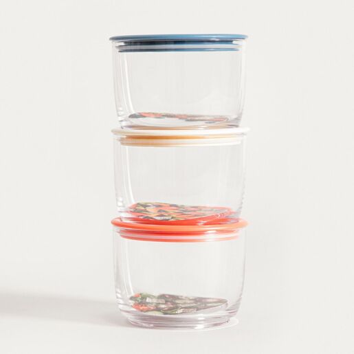 Dekordom Kutija za hranu mafalda set 3pcs - hml 044371