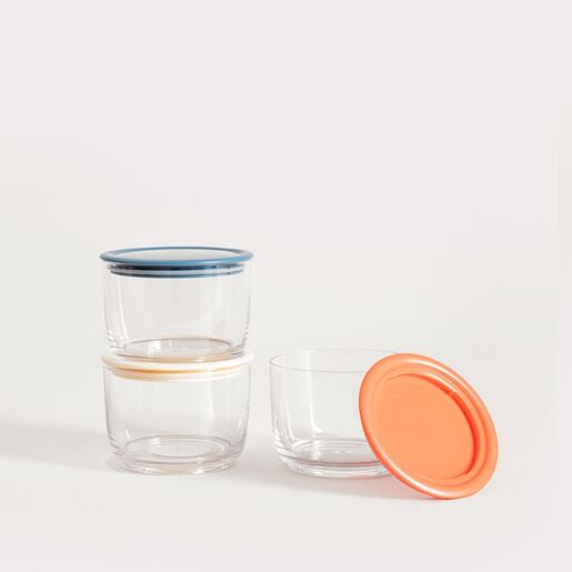 Dekordom Kutija za hranu mafalda set 3pcs - hml 044371