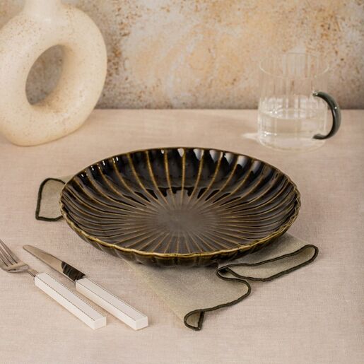 Dekordom Tanjir melida 27cm - green - hml 044365