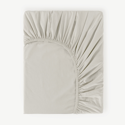 Dekordom Čaršav cb sa gumom 160x200+30 - light grey 025640