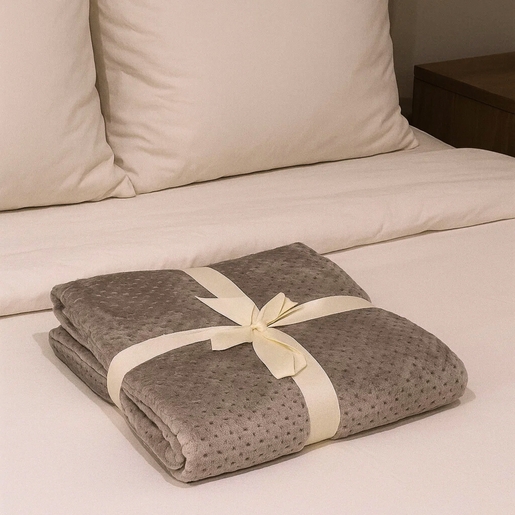 Dekordom Prekrivač softy 140x200 - grey 025342