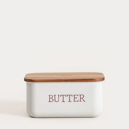 Dekordom Posuda za puter avila 15x10x7 - white - hml 044320