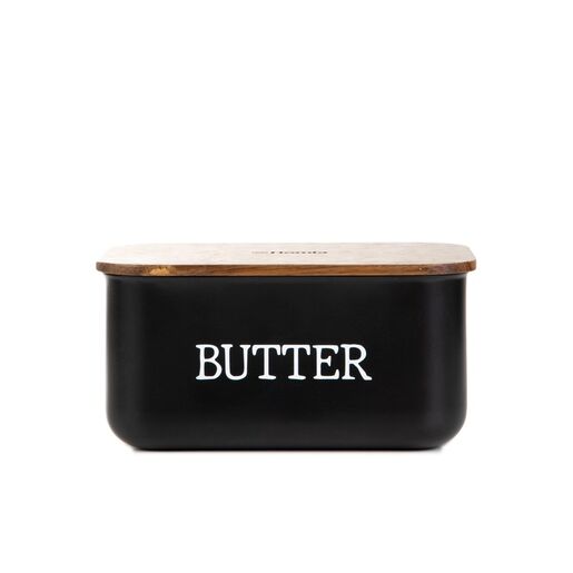 Dekordom Posuda za puter avila 15x10x7 - black - hml 044321