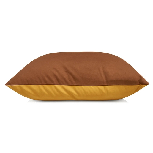 Dekordom Jastučnica cb bicolor set 2/1 50x70 - brown/mustard 025586