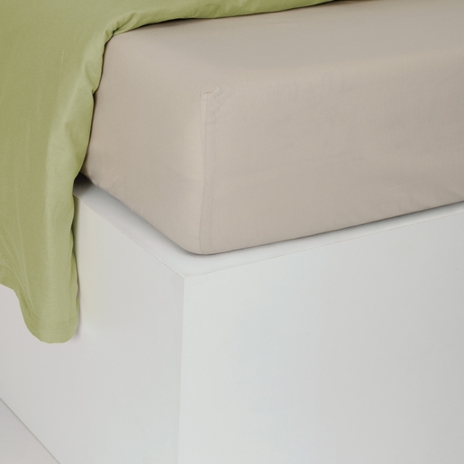 Dekordom Čaršav cb sa gumom 90x200+30 - merri bej 025636