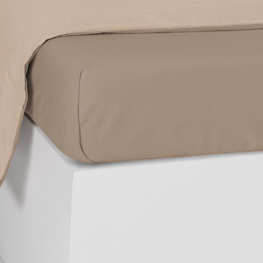 Dekordom Čaršav cb plain 220x240 - merri bej 025625