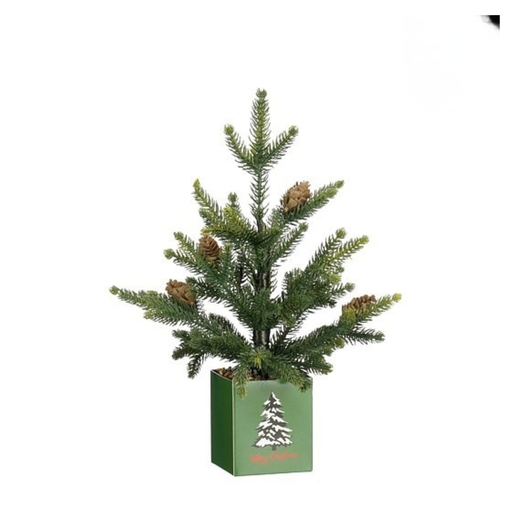 Dekordom Novogodišnja dekoracija - pine tree in pot 36cm 1183568 - edl 044651
