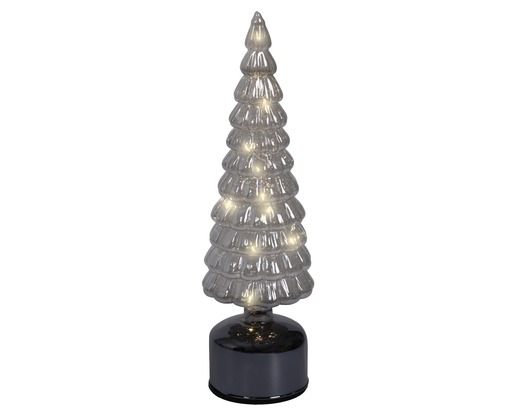Dekordom Novogodišnja dekoracija - led tree 35cm 489834 - grey - kmg 044487