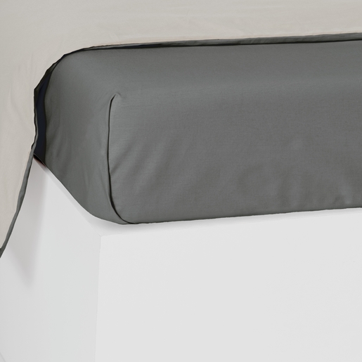 Dekordom Čaršav cb plain 220x240 - anthracite 025629