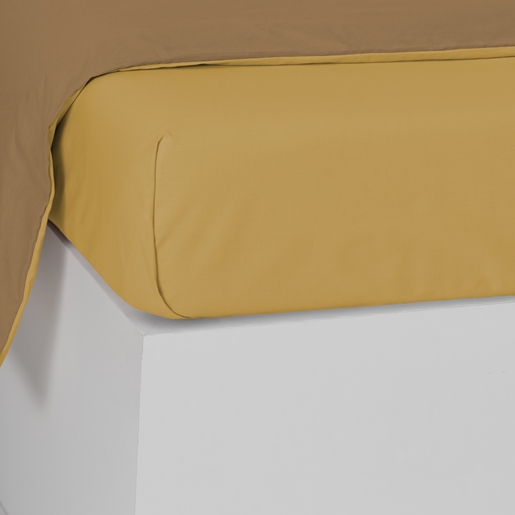 Dekordom Čaršav cb plain 160x240 - mustard 025620