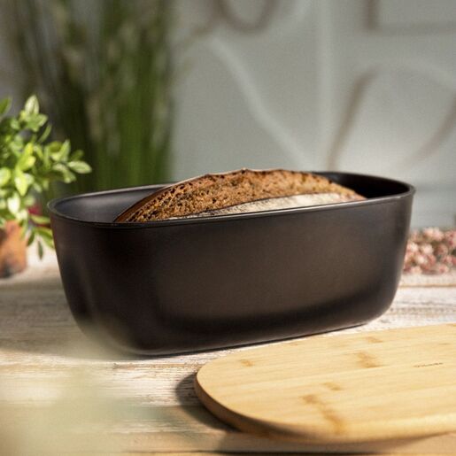 Dekordom Kutija za hleb nores 37x22x14 - black - hml 044327