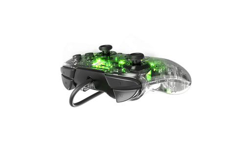 Nintendo Switch Deluxe Wired Pro Controller Afterglow + Audio