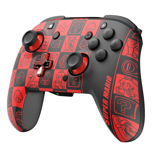 Nintendo Switch Wireless Controller Rematch - Super Icons Glow In The Dark