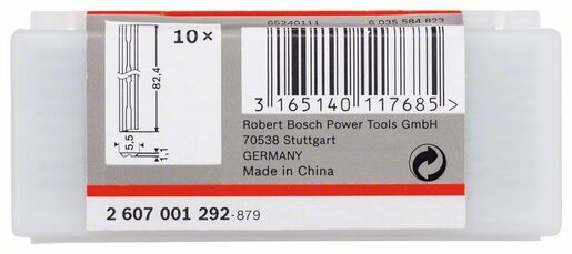 BOSCH Nož za blanju, Ravni, HM 82,4 mm 35 stepena nagib 2607001292