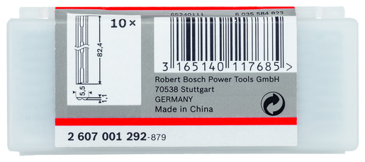 BOSCH Nož za blanju, Ravni, HM 82,4 mm 35 stepena nagib 2607001292