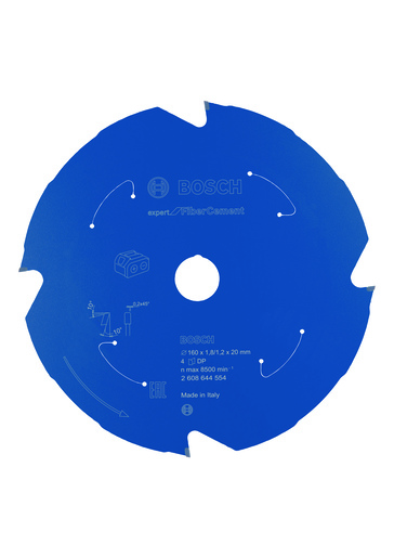 BOSCH Listovi kružne testere za vlaknasti cement Expert for Fibre Cement za akumulatorske ručne testere 2608644554