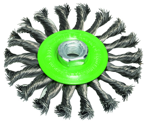 BOSCH Pločaste žičane četke s pletenom žicom Heavy for Inox za ugaone brusilice 2608622106