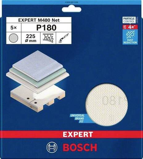 BOSCH Brusne mreže EXPERT M480 za brusilice za gips-kartonske ploče 2608901638