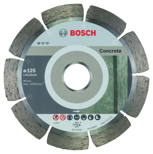 BOSCH dijamantske rezne ploče za beton Standard for Concrete za male ugaone brusilice 2608603240