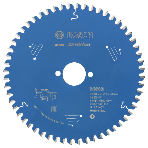 BOSCH Listovi kružne testere za aluminijum Expert for Aluminium za ručne testere 2608644100