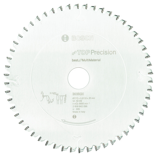 BOSCH Top Precision Best for MultiMaterial za preklopne testere 2608642096