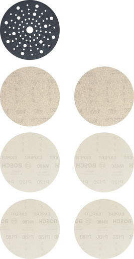 BOSCH Početnički kompleti EXPERT M480 za ekscentrične brusilice 2608901203