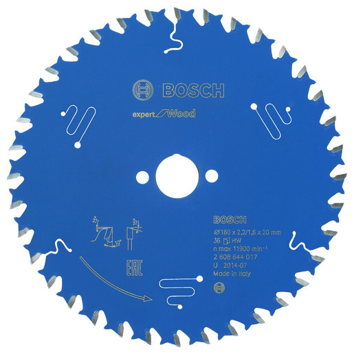 BOSCH Listovi kružne testere za drvo Expert for Wood za ručne testere 2608644017