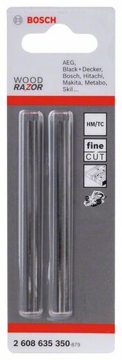 BOSCH Nož za blanju DrvoRAZOR  Ravni, HM 82,4 mm 40 stepena nagib 2608635350