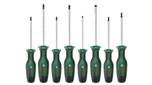 BOSCH set odvijača 8-delni 1600A02BX8