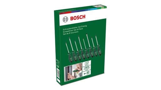 BOSCH set odvijača 8-delni 1600A02BX8