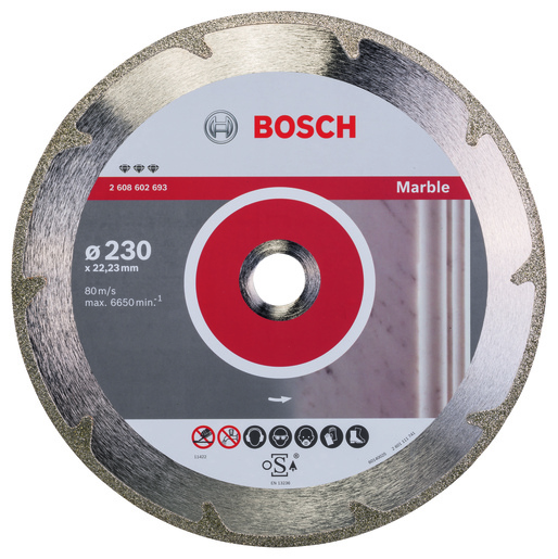 BOSCH dijamantske rezne ploče Best for Marble za velike ugaone brusilice 2608602693