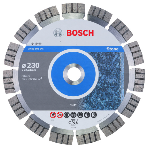 BOSCH dijamantske rezne ploče Best for Stone za velike ugaone brusilice 2608602645