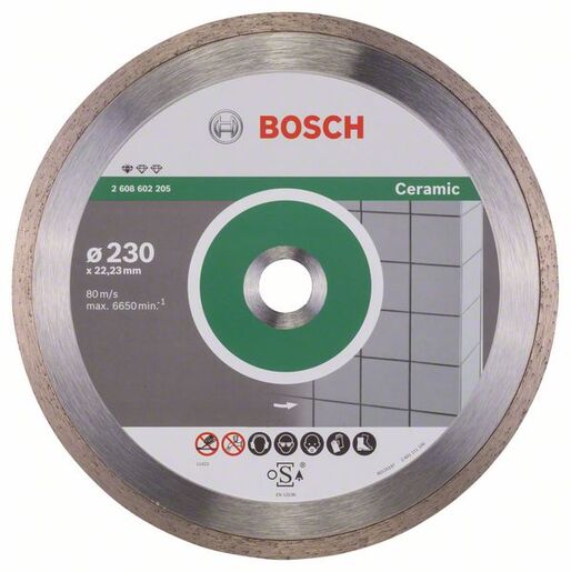 BOSCH Dijamantna rezna ploča Standard for Universal Turbo 230x22,23x1,6x7 mm 2608602205