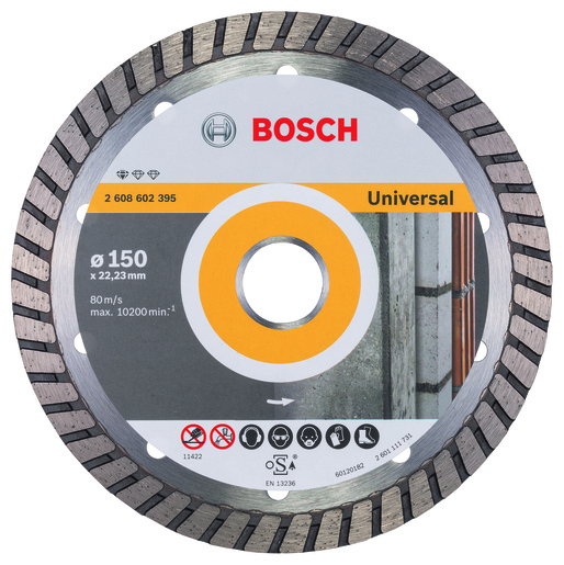 BOSCH dijamantske rezne ploče Standard for Universal Turbo za velike ugaone brusilice 2608602395