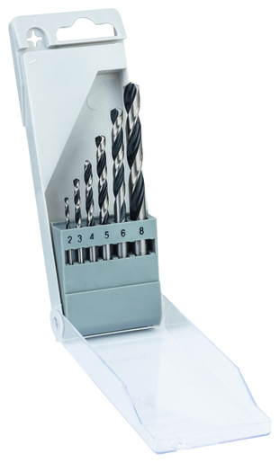 BOSCH Setovi spiralnih burgije HSS PointTeQ s cilindričnim prihvatom 2608577346