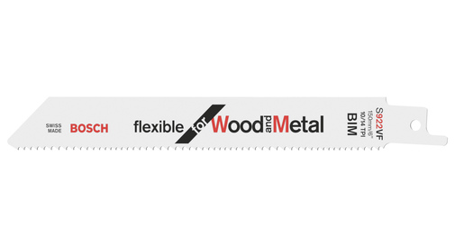 BOSCH Listovi sabljaste testere za drvo i metal S 922 VF Flexible for Wood and Metal 2608656017