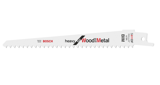BOSCH Listovi sabljaste testere za drvo i metal S 611 DF Heavy for Wood and Metal 2608657561