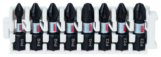 BOSCH mešani setovi Impact Control bitova odvrtača, PZ i PH 2608522323