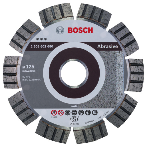 BOSCH dijamantske rezne ploče Best for Abrasive za male ugaone brusilice 2608602680