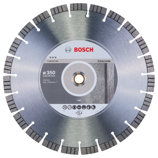 BOSCH dijamantske rezne ploče Best for Concrete za stone i motorne testere 2608602658