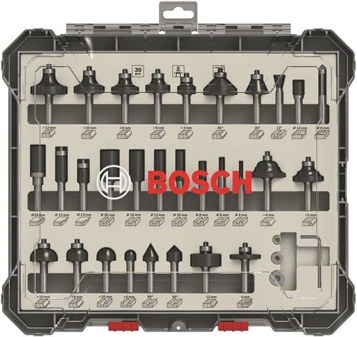 BOSCH Set glodala 30 komada Mixed 8mm prihvat 2607017475