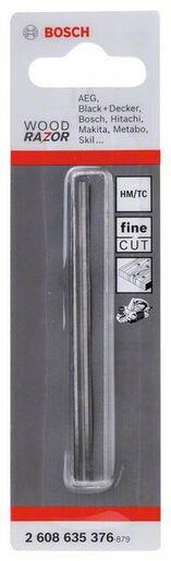 BOSCH Nož za blanju DrvoRAZOR  Oštri, ravni, tvrdi metal, 40°, dužinaxširina: 82 mmx5,5 mm (za PHO,GHO 40-82 C HM 82 mm) 2608635376